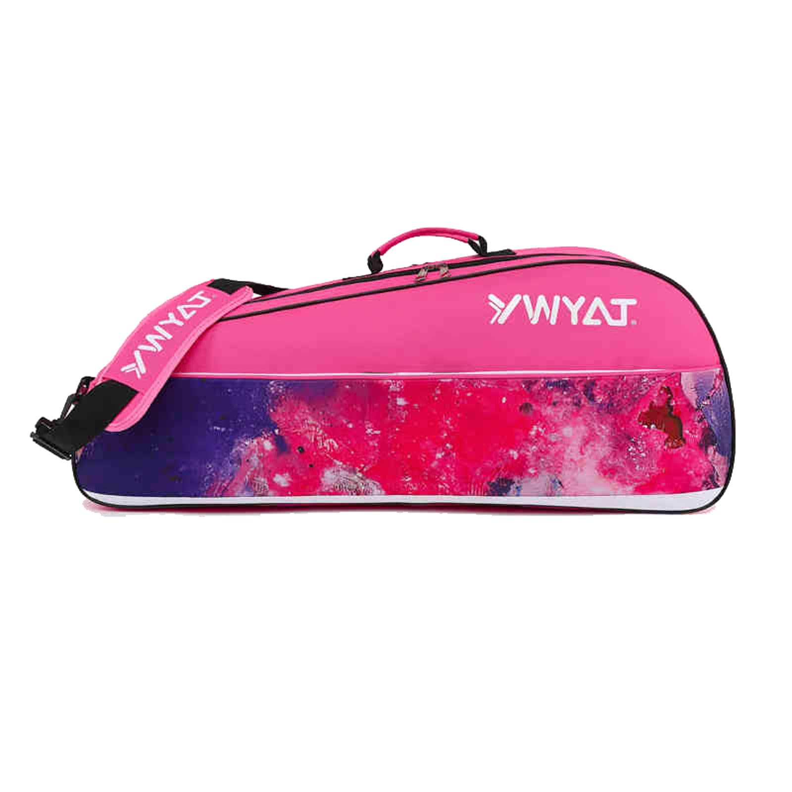 Borsa per Racchette da Badminton,Borsa da Badminton per Esterni,Borsa Sportiva da Badminton,Scomparto per Scarpe Ventilato Separato,per Racchette da 3-6 Racchette da Badminton