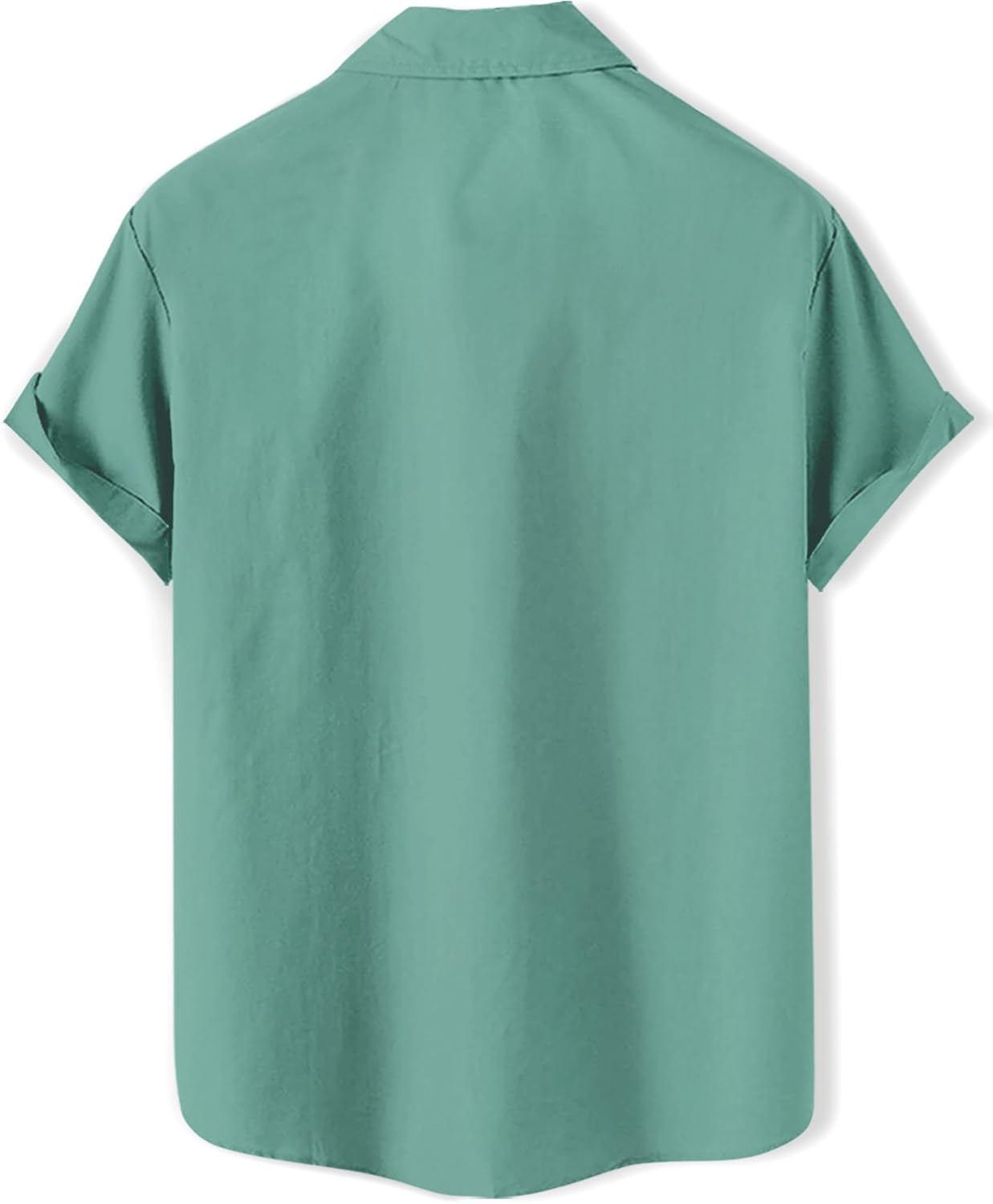 Hawaiian Western Cowboy Shirts, BBQ Holiday Parties,Funny Vintage Print Button-Down Shirt,Beach Aloha Shirt - Image 4