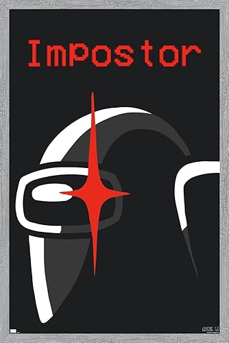 Vista 31 de Trends International Póster de pared de Among Us Impostor, 22.37 x 34.00 pulgadas, versión sin marco