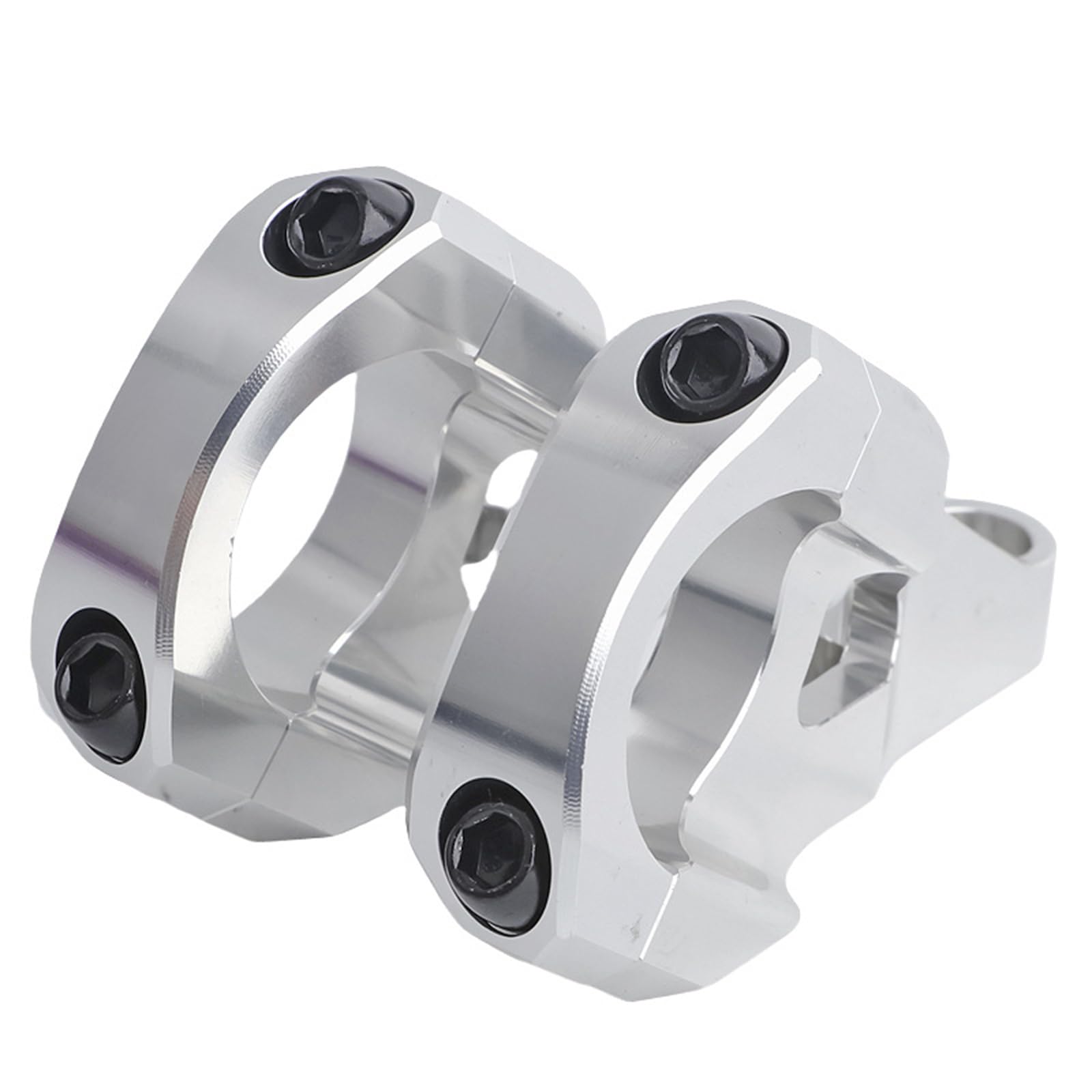 Vástago de aleación de aluminio ajustable para manillar de bicicleta de montaña 8