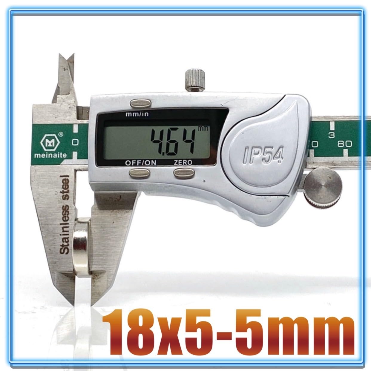 2~100PCS 18x5-5 mm Disc Rare Earth Neodymium 18 * 5 mm Hole 5mm Countersunk Magnetic 18x5-5mm Round 18 * 5-5 Magnets(50pcs)