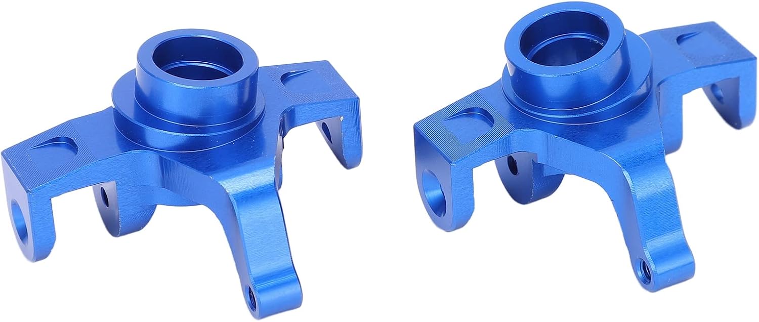 Dilwe RC Front Steering Cup, 2pcs RC Car Metal Steering Knuckles Upgrade Spare Part for HBX 16889 1/16 RC Car