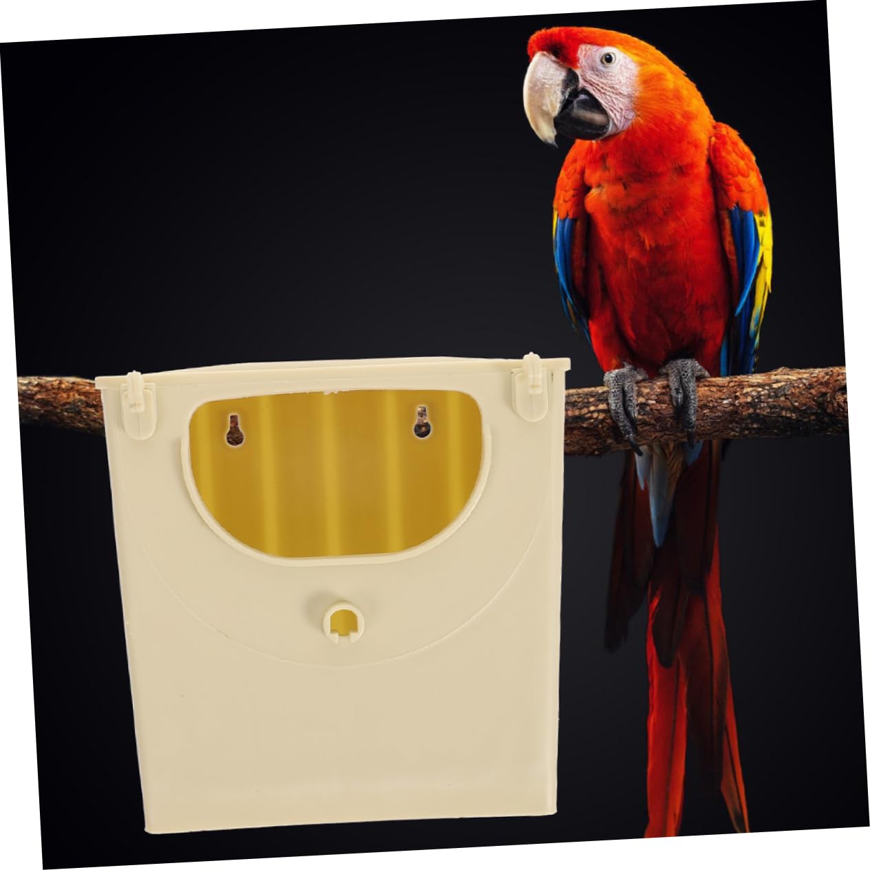 BESPORTBLE 15 Piezas Caja de cría de Aves Caja de Nido de Aves pequeñas Caja de Nido de Aves Tropicales Jaula para Loros Nido para Dormir Nido de pájaros de plástico el plastico