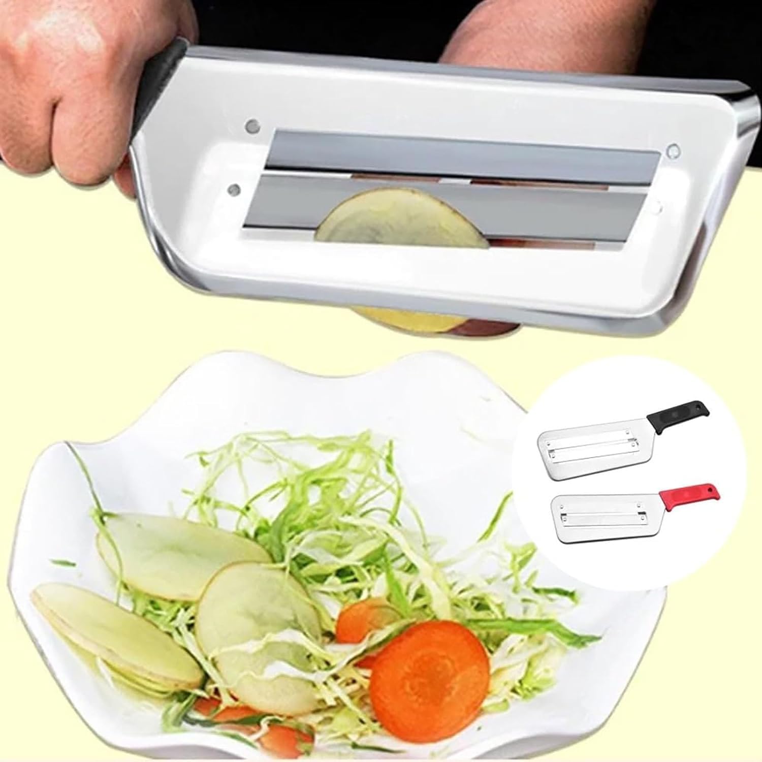 Mini hachoir manuel avec ficelle 950 ml - 5 Lames en acier inoxydable – LE PARFAIT® | BOUTIQUE OFFICIELLE