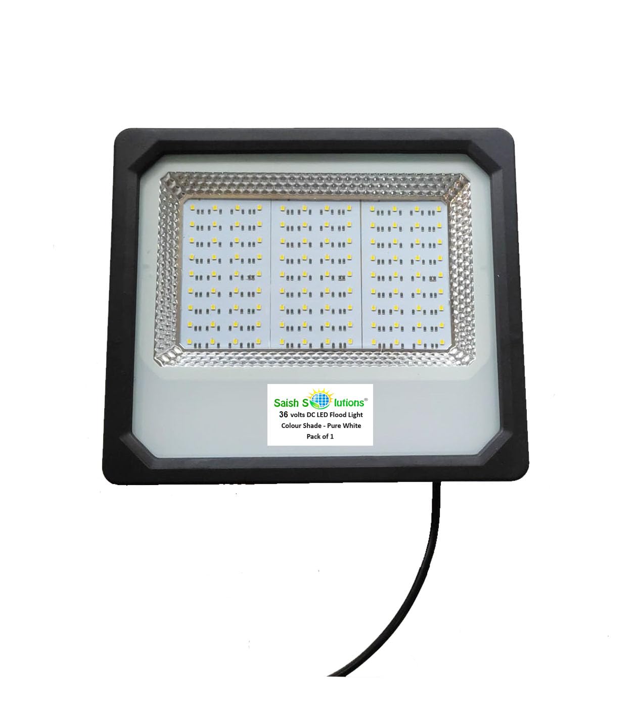 36 Volts 100 Watts DC LED Flood Light Directly Run on Any 36 Volts Battery Supply-image-5