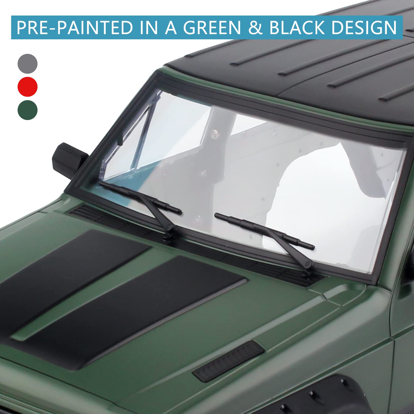 Camión Rc Axial Scx10 Iii Base Camp 1/10 4x4 Rtr Gris | Cuotas Sin Interés - Foto 2