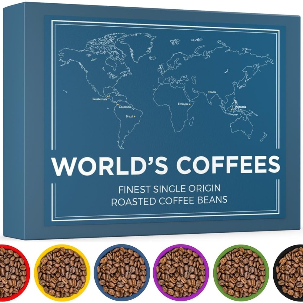 Black Vibes Caja de 6 Cafés Naturales En Grano 420g 6x70g Café No Torrefacto