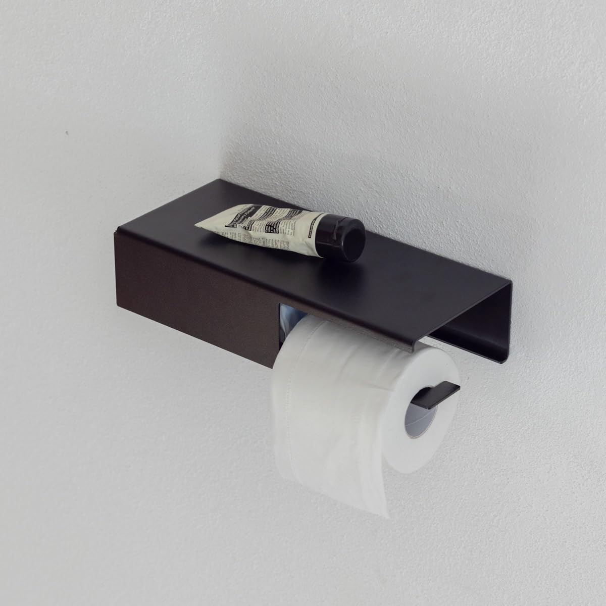 YOUS® Premium Toilettenpapierspender mit Feuchttuch Box Real Big Spender (Verkehrsweiss)