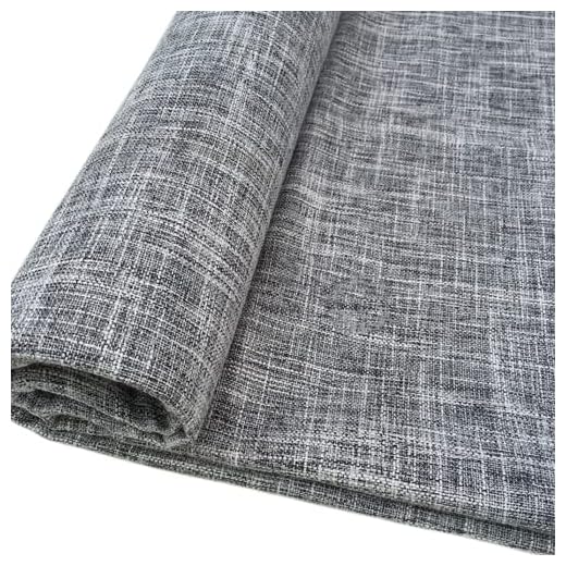 Nordic Faux Linen Upholstery Fabric