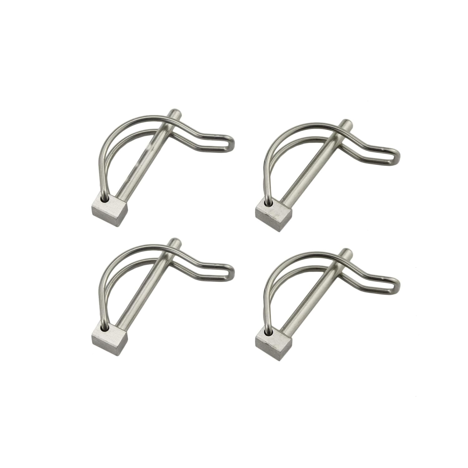 4PIECES Of Quick Release Pin 1/4" Diameter, Usable Length 2.4
