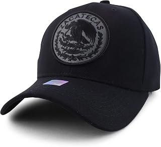 Cities of Mexico Circular Logo Embroidered Structured Baseball Cap