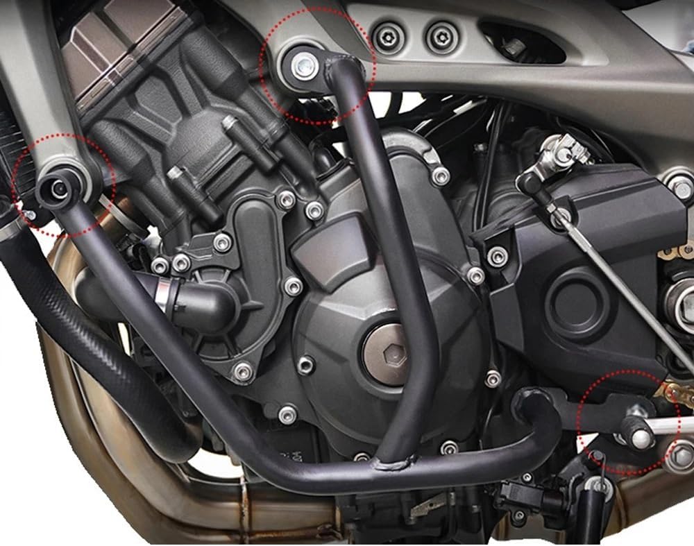 Engine Protection Bar for MT-09 MT09 FZ09 FZ-09 2013-2020 Motorcycle Accessories Engine Guard Bumper Crash Bars Stunt Cage Frame Protector
