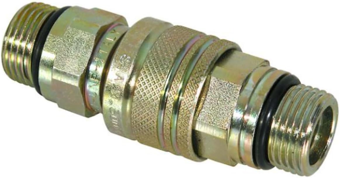 Buyers Products 1304027, SAM Male/Female Coupler (Complete 3/4-16 Valve Block Side) to fit Meyer/Diamond Snow Plows