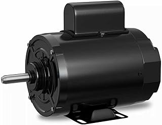 Aqua Marine Supply Boat Lift Motor – Painted Rigid Base, 1725 RPM, 115/230V – Heavy-Duty, Corrosion-Resistant Electric Motor for Marine Use (0.75: Horse Power)