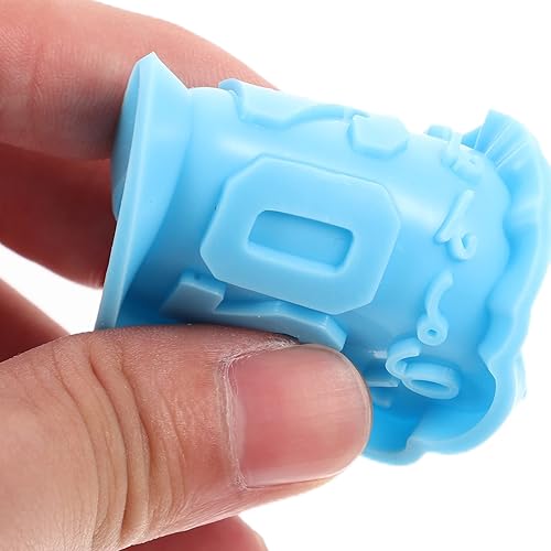 Miniatura 6 de ABOOFAN 4 piezas de llavero de graduación 2023 molde de silicona de resina clase de 2023 molde de llavero de número de molde de fundición epoxi para