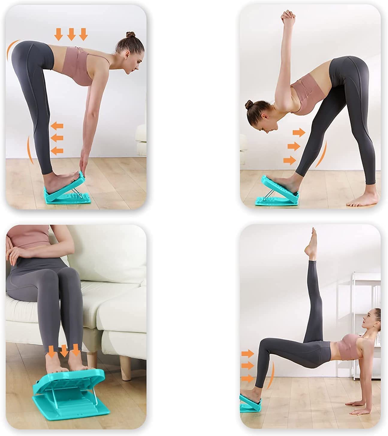 Slant Board Calf Stretcher Board Adjustable Incline Board Calves