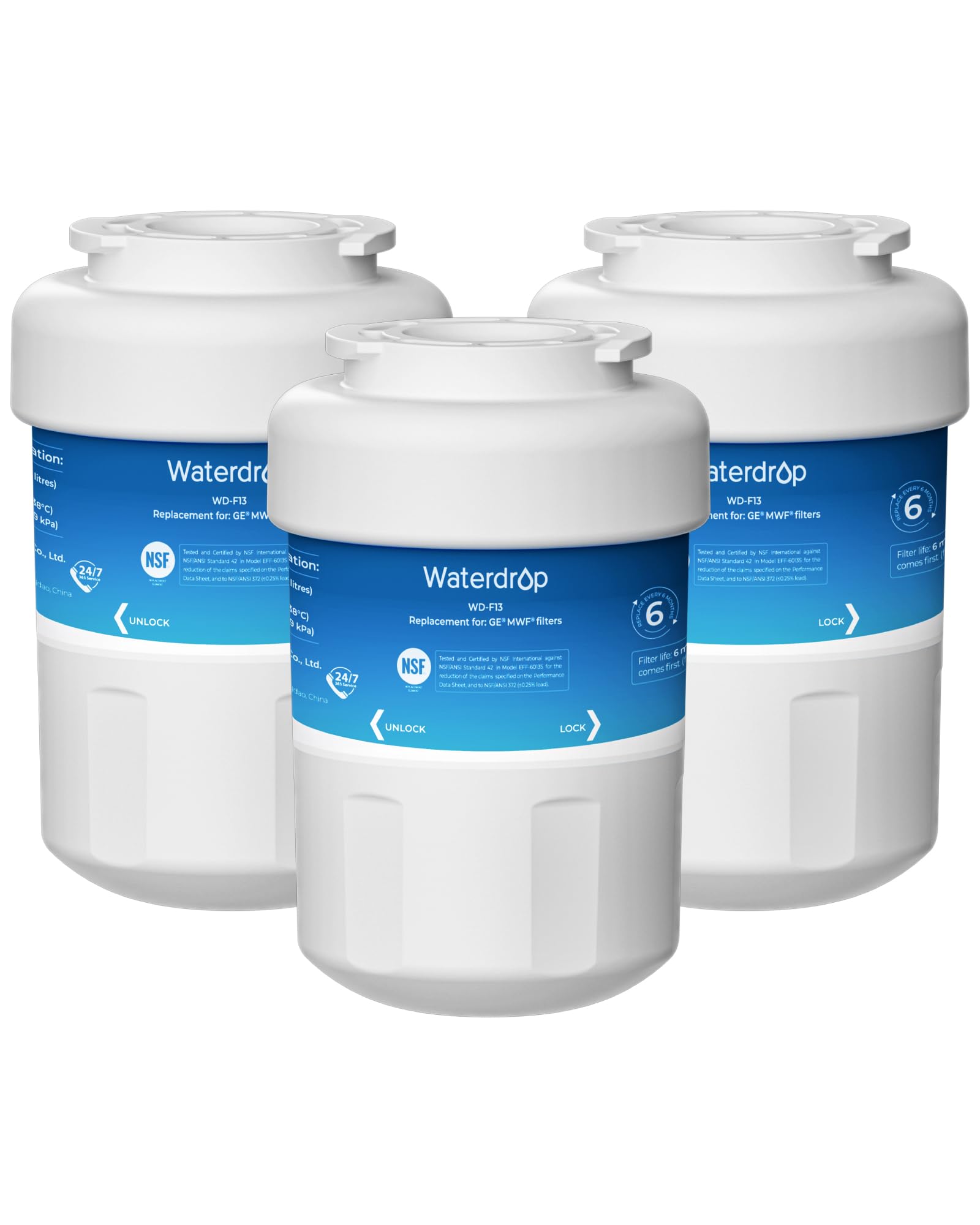 Waterdrop WD-F13 Replacement for GE® MWF®