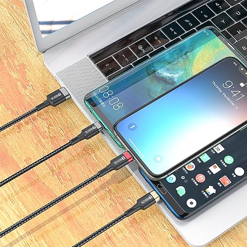 Cabo Turbo Black Metal 3 in 1 Micro-USB Type-C e Lightning 1 Metro Hrebos