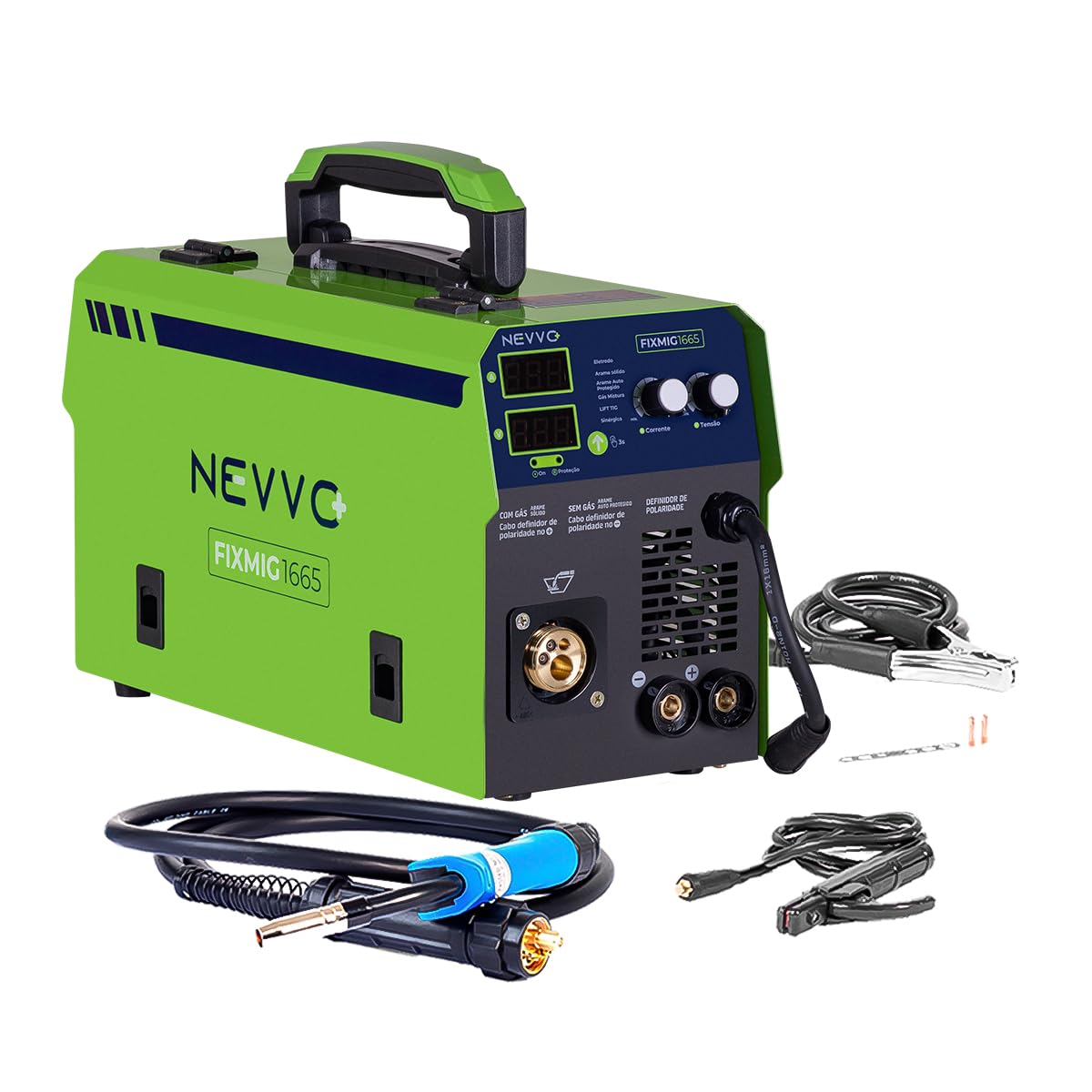 Máquina Inversora De Solda Fixmig1665 Bivolt 160a Mig Com E Sem