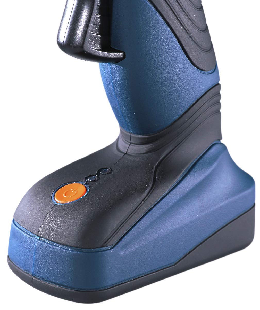 FERM Pistola colla a caldo a batteria 7,2 V 1,5 Ah Ioni di litio. Include 3 stick colla, caricatore e custodia