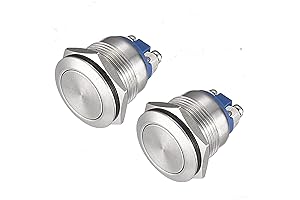 APIELE Push Button Switch Momentary 19mm