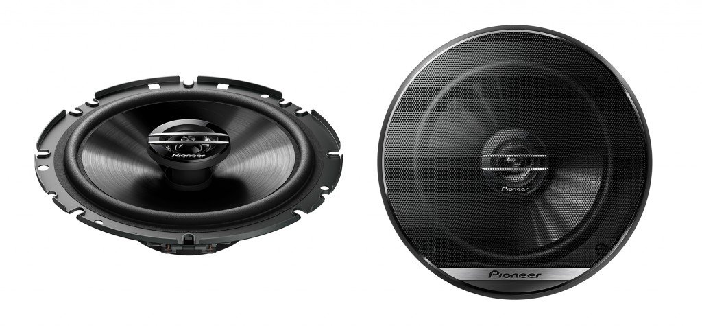 Opel Astra J - Lautsprecher Boxen Pioneer TS-G1720F - 16,5cm 2-Wege Koax Koaxiallautsprecher Auto Einbausatz - Einbauset