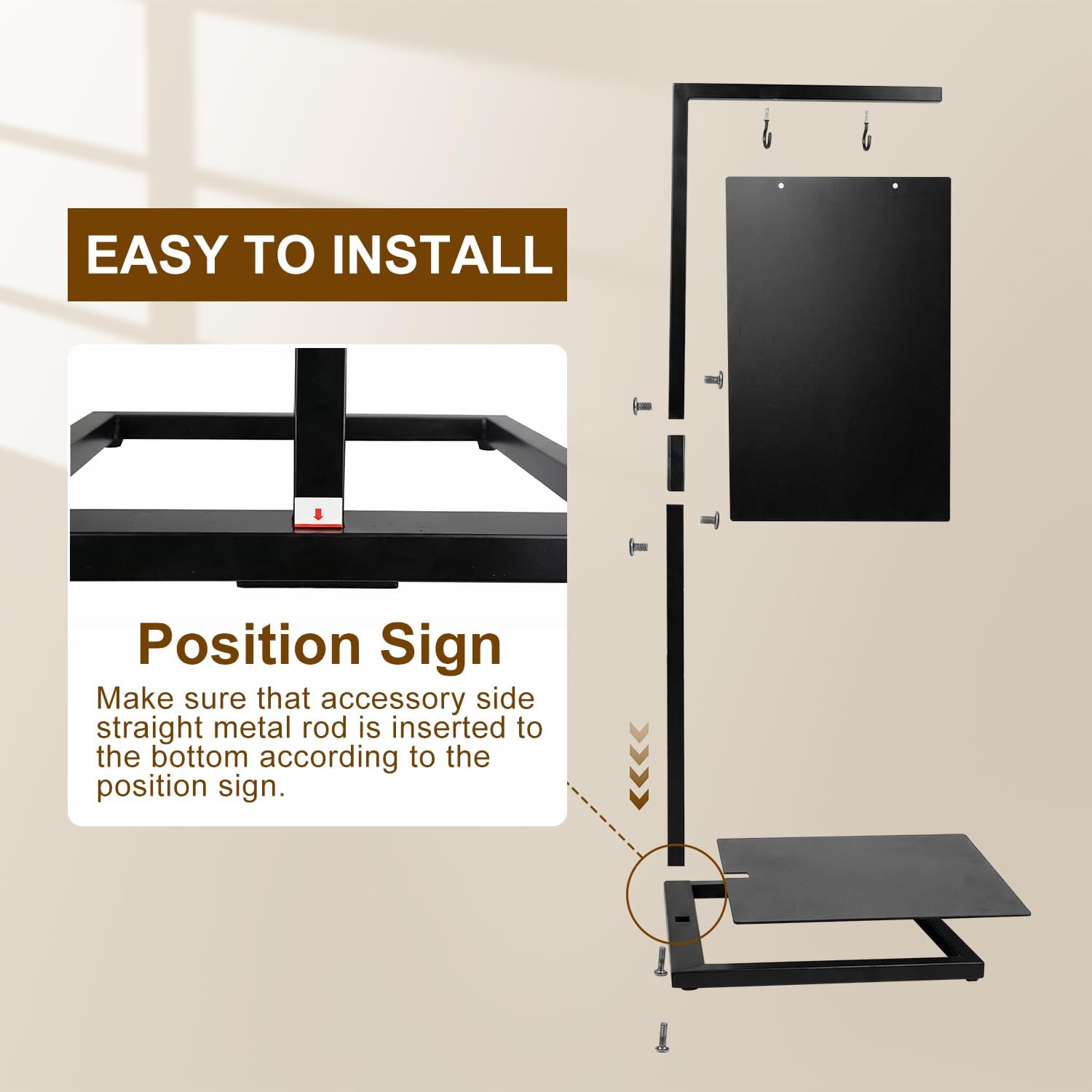 Large Chalkboard Signs with Stand, 43 x 19 Inch Hanging Metal Easel Chalkboard with Base, Double-Sided Outdoor Sidewalk Chalk Board Sign for Business, Cafe, Wedding, Supplier