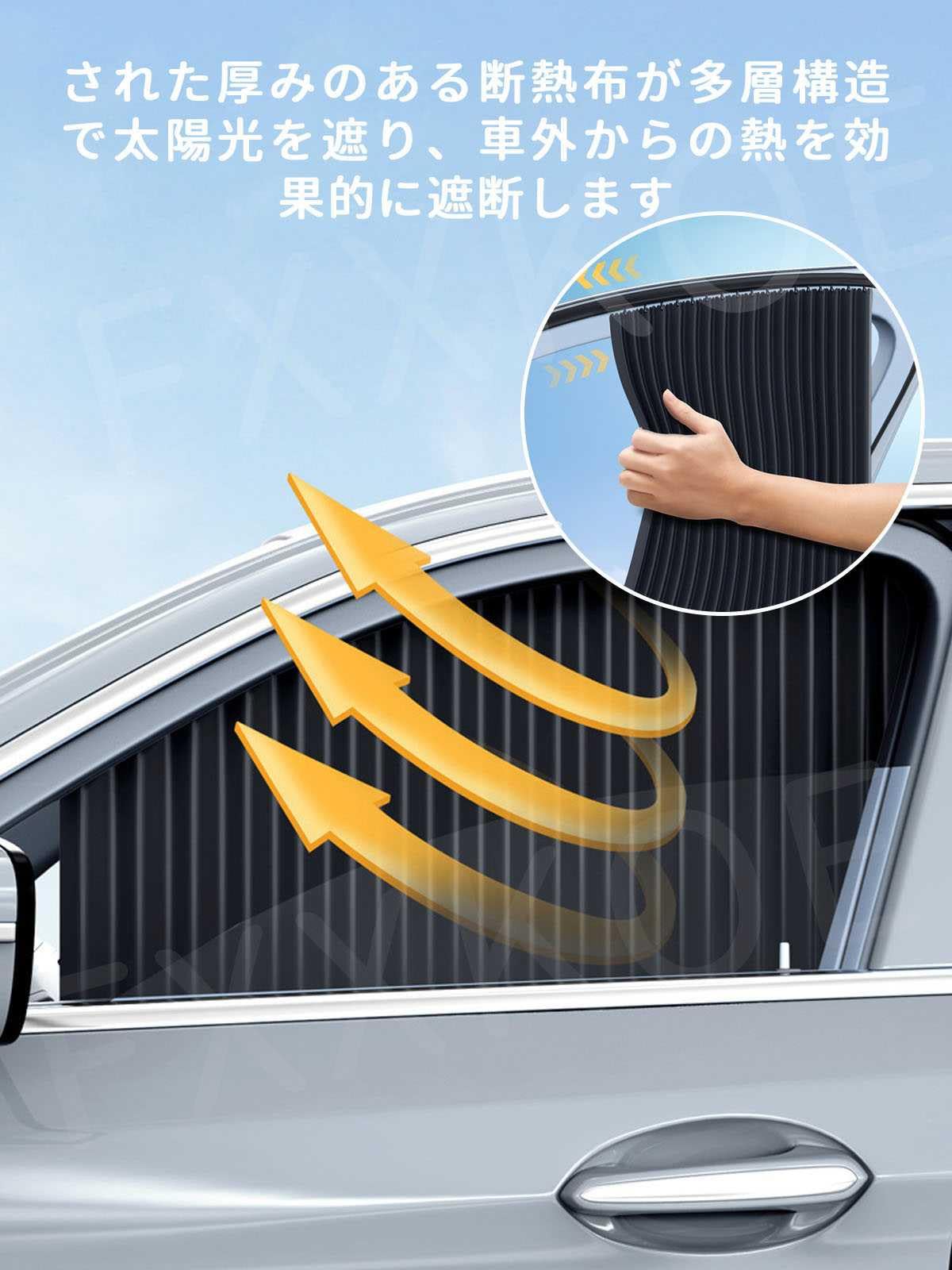 Amazon | に適合する トヨタ エスティマ 50系 30系 車 カーテン 車用