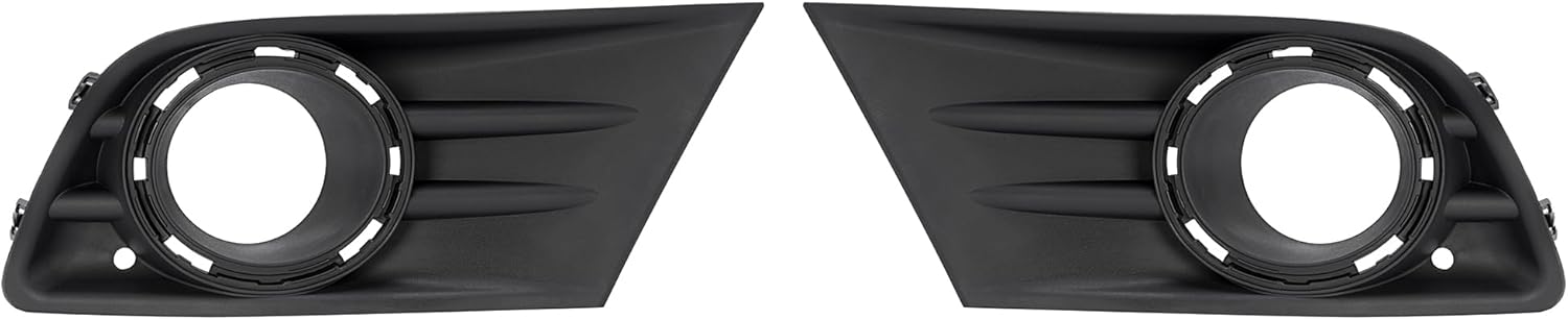 HECASA Fog Light Bezels Compatible with 2012-2015 Honda Pilot Replacement for 71107SZAA50 71102SZAA50 Front Fog Light Lamp Cover Trim Driver & Passenger Side