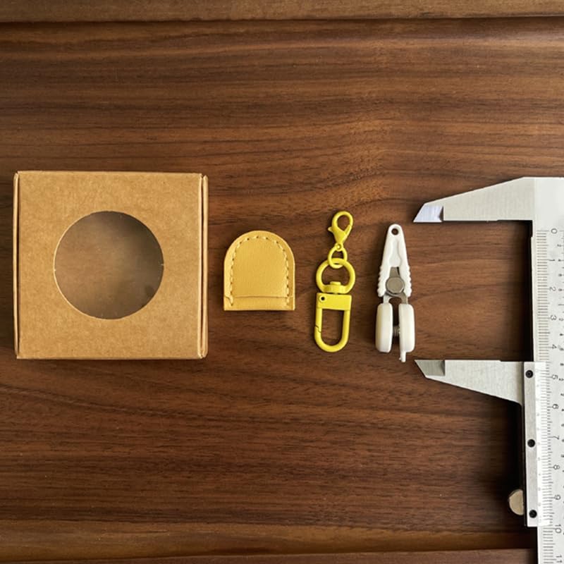 1PCS Mini Scissors Set with Hook Portable Travel Tiny Scissors with Protective Cover 1.65Inch for Embroidery Sewing Knitting Craft