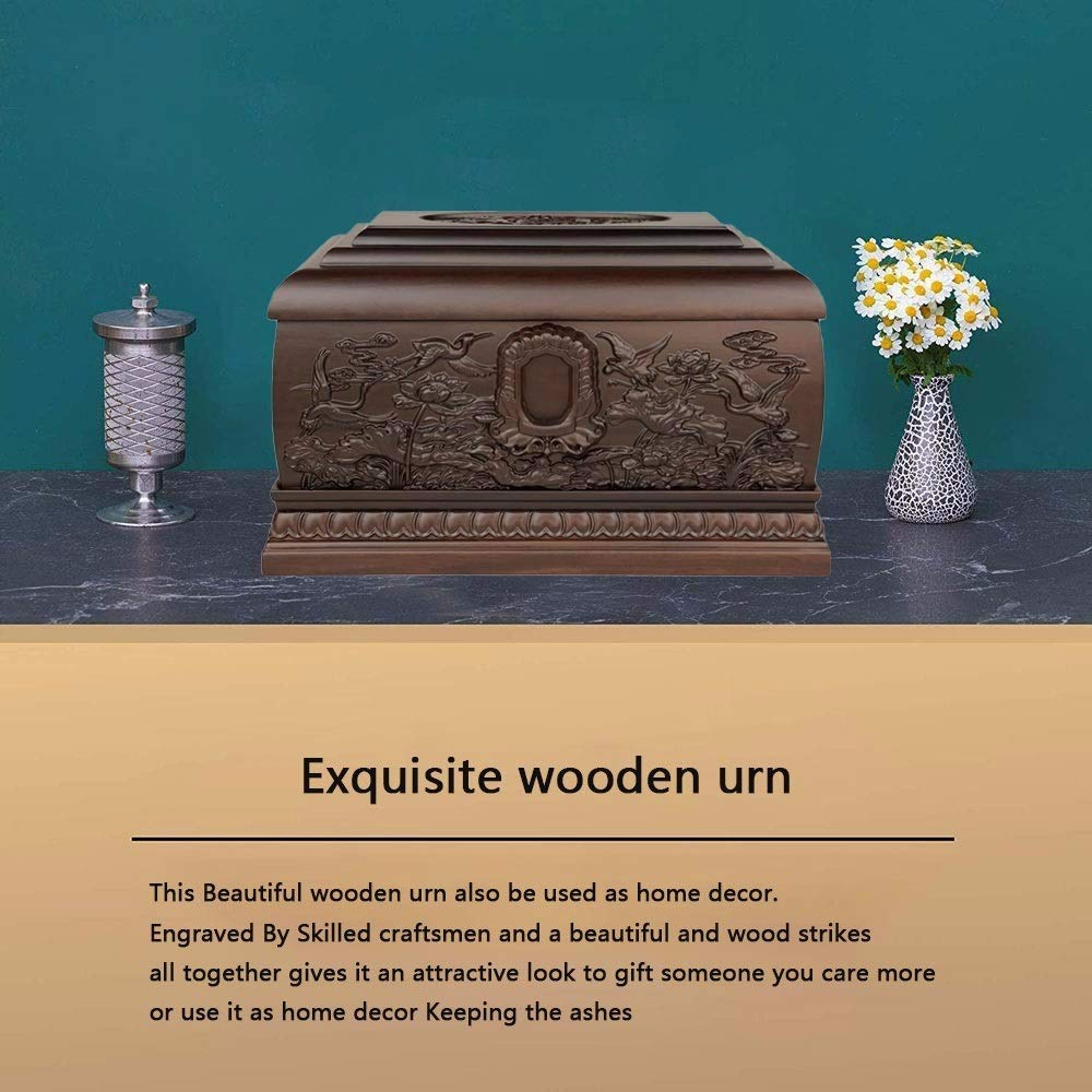 Urnas para Cenizas humanas - Caja de ataúdes Forever Memory Box - Conmemorar a los Familiares The New