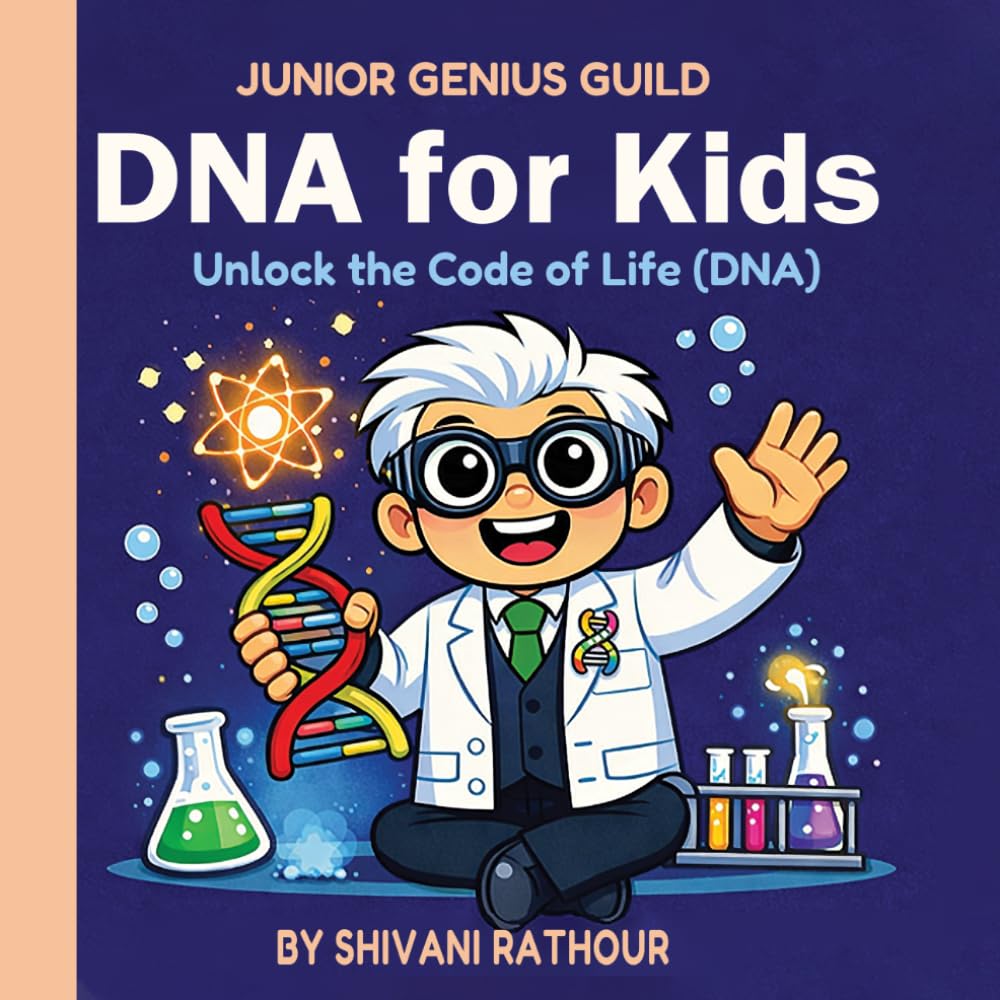 DNA for Kids: The Ultimate Guide to Genes, DNA, and the Double Helix: Unlock the Code of Life – A Fun Introduction to Genetics, Heredity, and the ... Ignite STEM Learning & Creative Curiosity!)