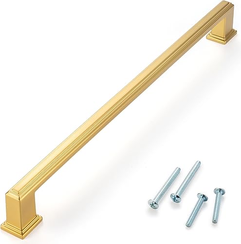 Vista 37 de Paquete de 10 tiradores de gabinete de 6-1/4 pulgadas, tiradores negros mate para gabinetes, accesorios de cocina negros para gabinetes, cajones