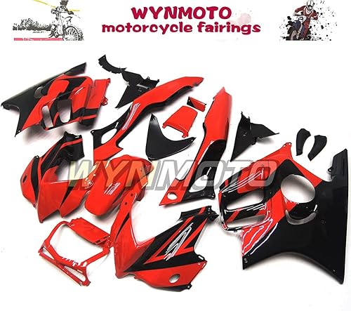 Miniatura 4 de Motocicleta Rojo Negro Carenado Kit Ajuste Para Honda CBR600F3 1997 1998 F3 CBR600 97 98 ABS Moldeo por inyección de plástico Carrocería