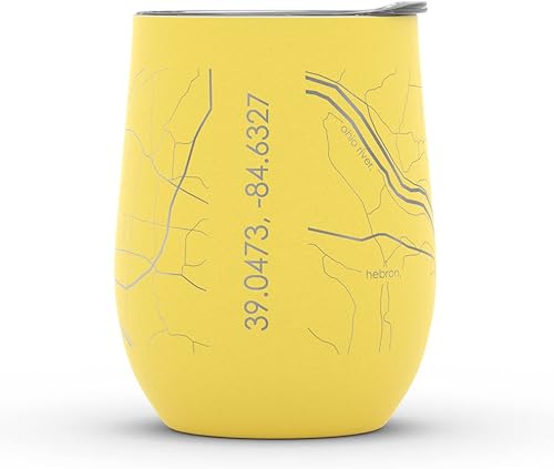 Vista 74 de Well Told Lexington Kentucky Map - Vaso de vino aislado con grabado de mapa de Kentucky, taza de acero inoxidable grabada (12 onzas, verde domingo)