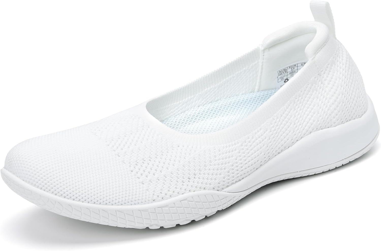 Women's Flats Slip On Go Walk Shoes for Women Comfortable Walking Sneakers Knit Low Wedge Dressy Ballet Shoes Zapatos para Mujer - Image 3