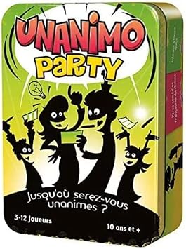 Cocktail Games | Unanimo Party | Board Game | Ages 10+ | 3-12 Players | 20 Minutes
