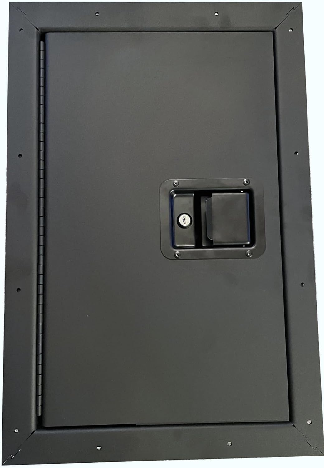 Floor Mounted, Locking Storage Box for Toy Hauler, Cargo Race Trailers, or Home - 1,000lb Drive-Over Capacity