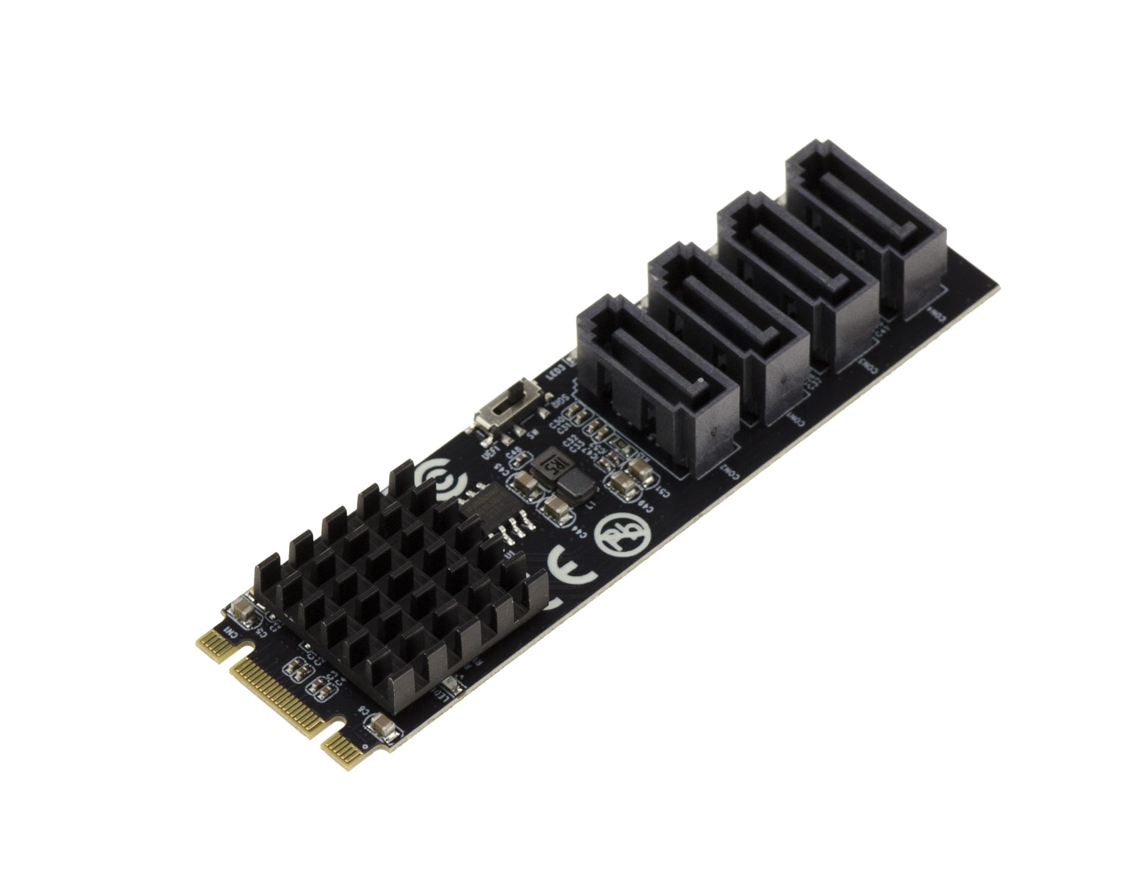 KALEA-INFORMATIQUE Carte M.2 4 Ports SATA Raid Marvell 88SE9236