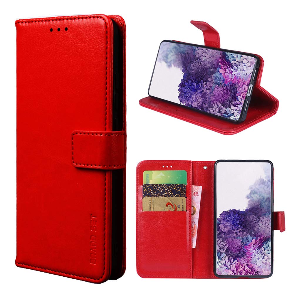Cover per Xiaomi Poco F3/Mi 11i Custodia a Portafoglio, Pelle