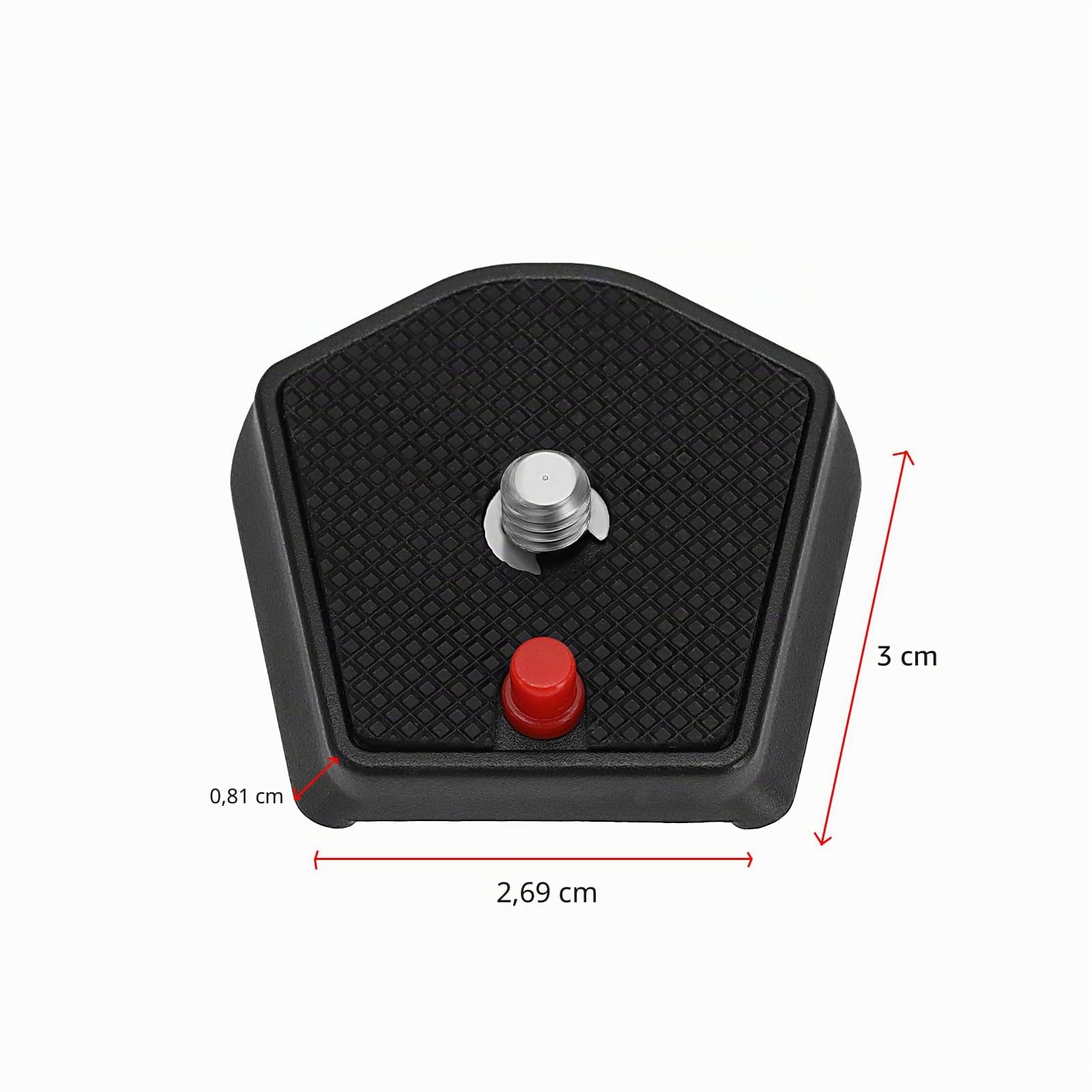 Base De Repuesto Tipo X3 785B Para Trípodes Manfrotto 718B, 7321YB, 715SHB, MKC3-H01 Y Modelos Compatibles