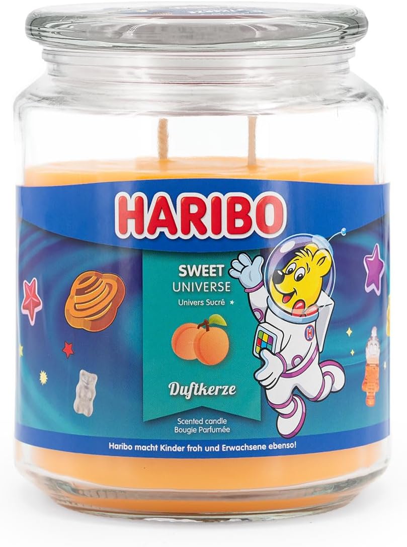 Haribo Scented Candle in Glass with Lid (Sweet Universe)