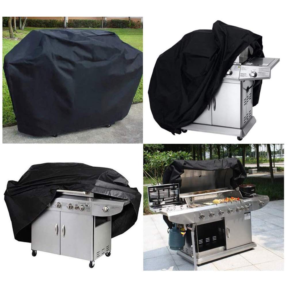 Funda para Barbacoa, Cubierta De La Parrilla Impermeable, 600D Oxford Funda Protector para Barbacoa De Gas, Anti-UV, Anti-Polvo, Anti-Humedad. (152 * 61 * 122cm)