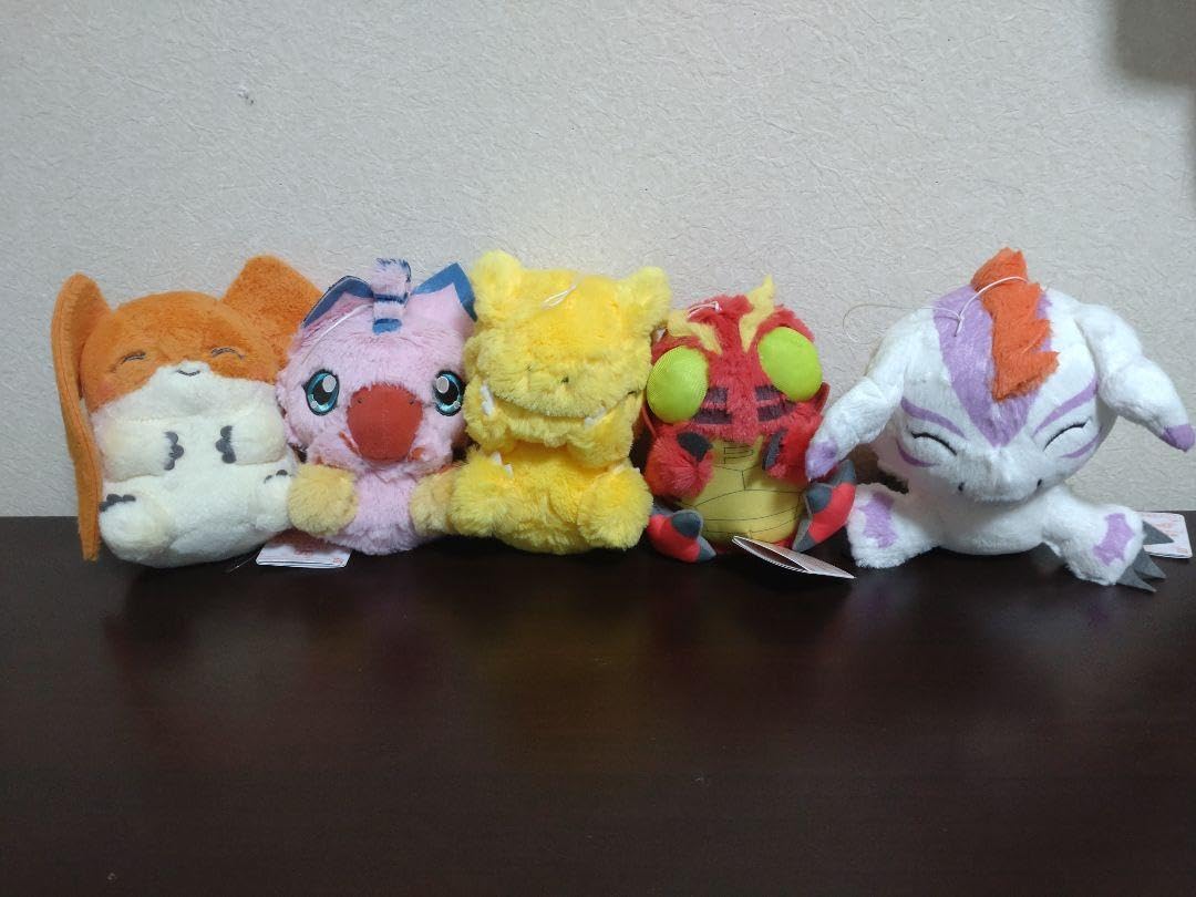 デジモンアドベンチャー あまえんぼぬいぐるみ 3種類セット デジモンアドベンチャー あまえんぼぬいぐるみ 3種類セット