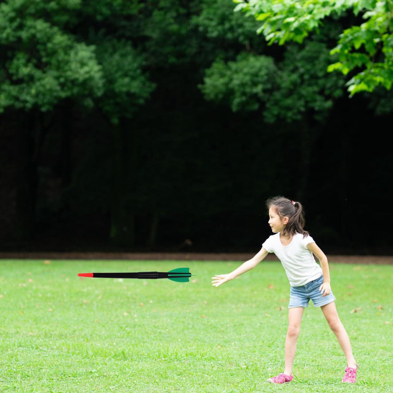 SUPVOX Javelina de plástico ligero 500g para niños entrenamiento lanzamiento