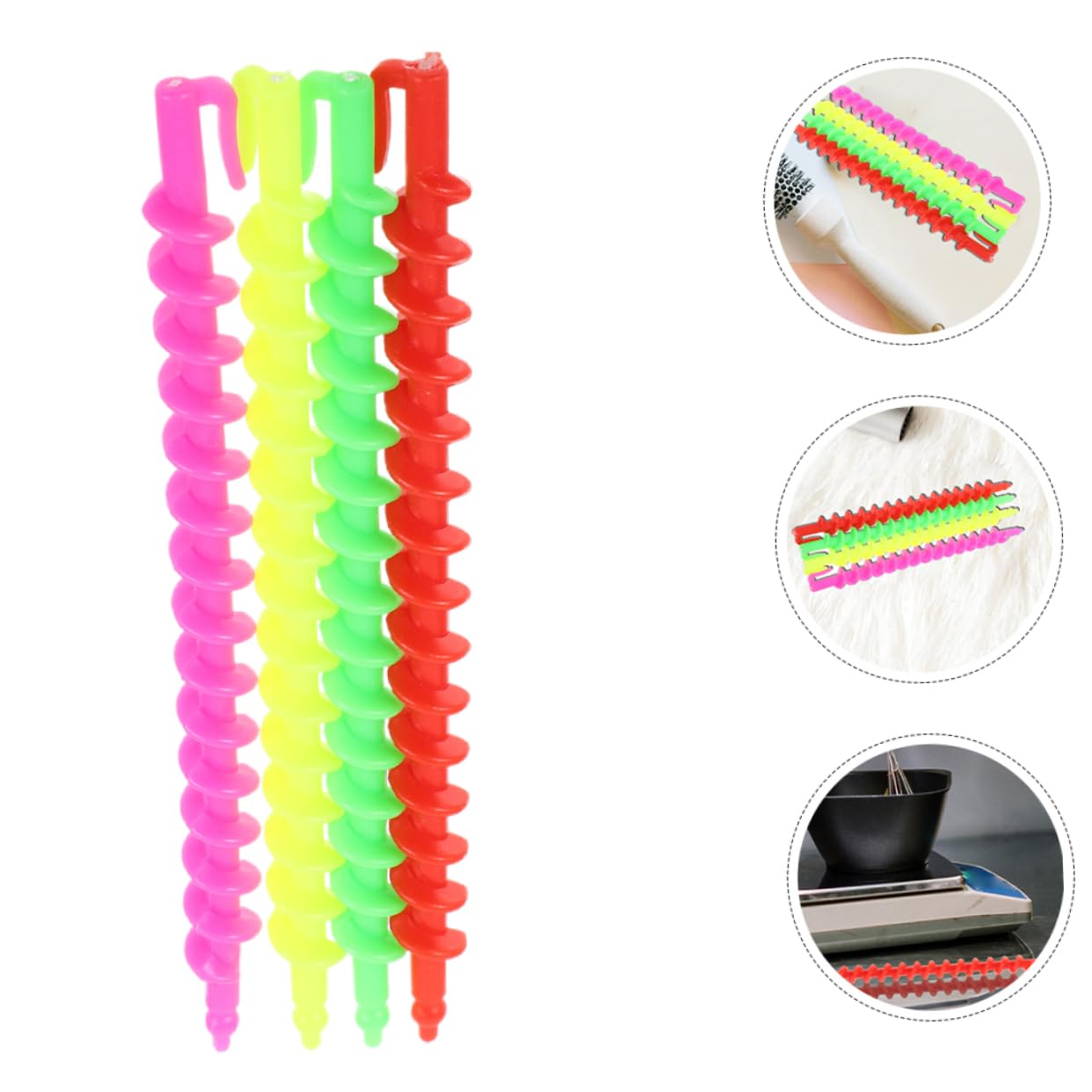 FRCOLOR 5 Set Di Bigodini Per Ondulati A Spirale Bigodini Per Per Donne E Uomini Per Lo Styling Dei Corti 26 Pezzi * 5