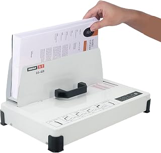 Thermal Binding Machine, 3 Minutes Preheat Time Heat Binding Device, 1-50 mm Binding Thickness Heat Binding Machine for A3/A4/A5/Business Document Office Homeschool Booklet