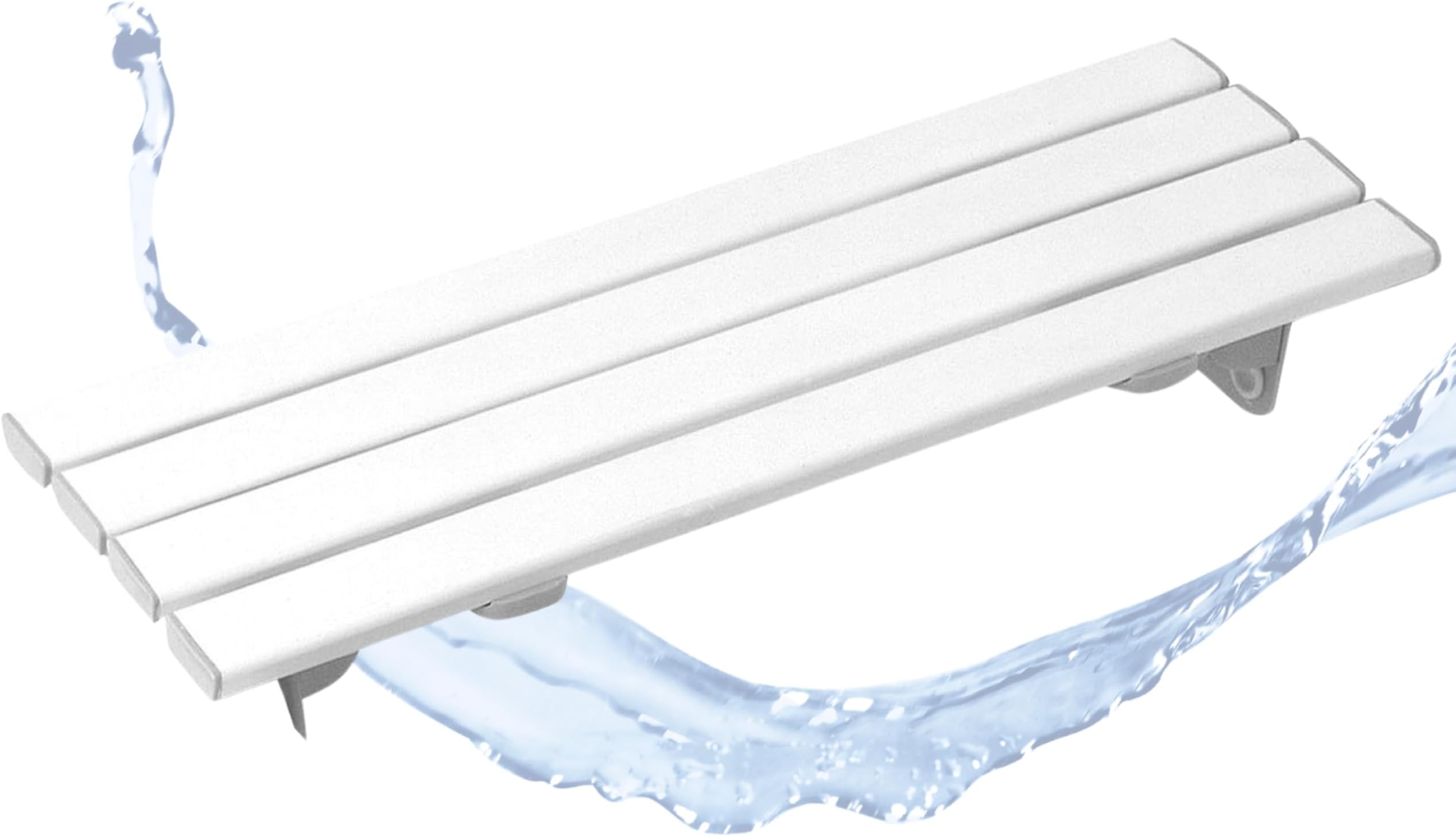 Homecraft Savanah Slatted Bath Board, Strong, Comfortable, and Sturdy Plastic Bath Board, Four Slat Board with Quick Draining Design, 711mm Length and 232mm Wide