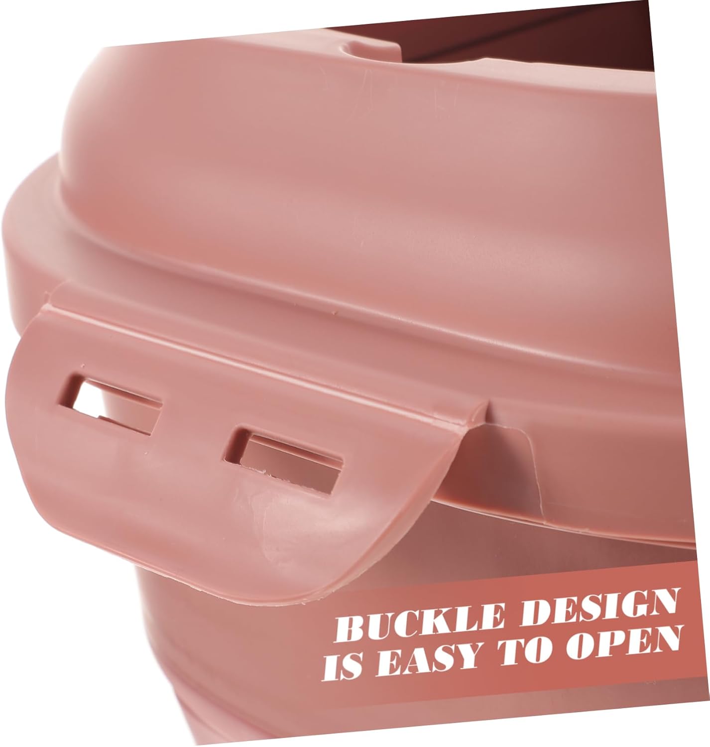 Kisangel Cat Food Storage Bin Large Capacity Airtight Dog Food Container Locking Buckle Foldable Design for Convenient Storage