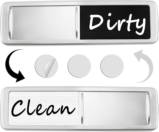 Dishwasher Magnet Clean Dirty Sign Slide Strong Clean and Dirty Magnet.
